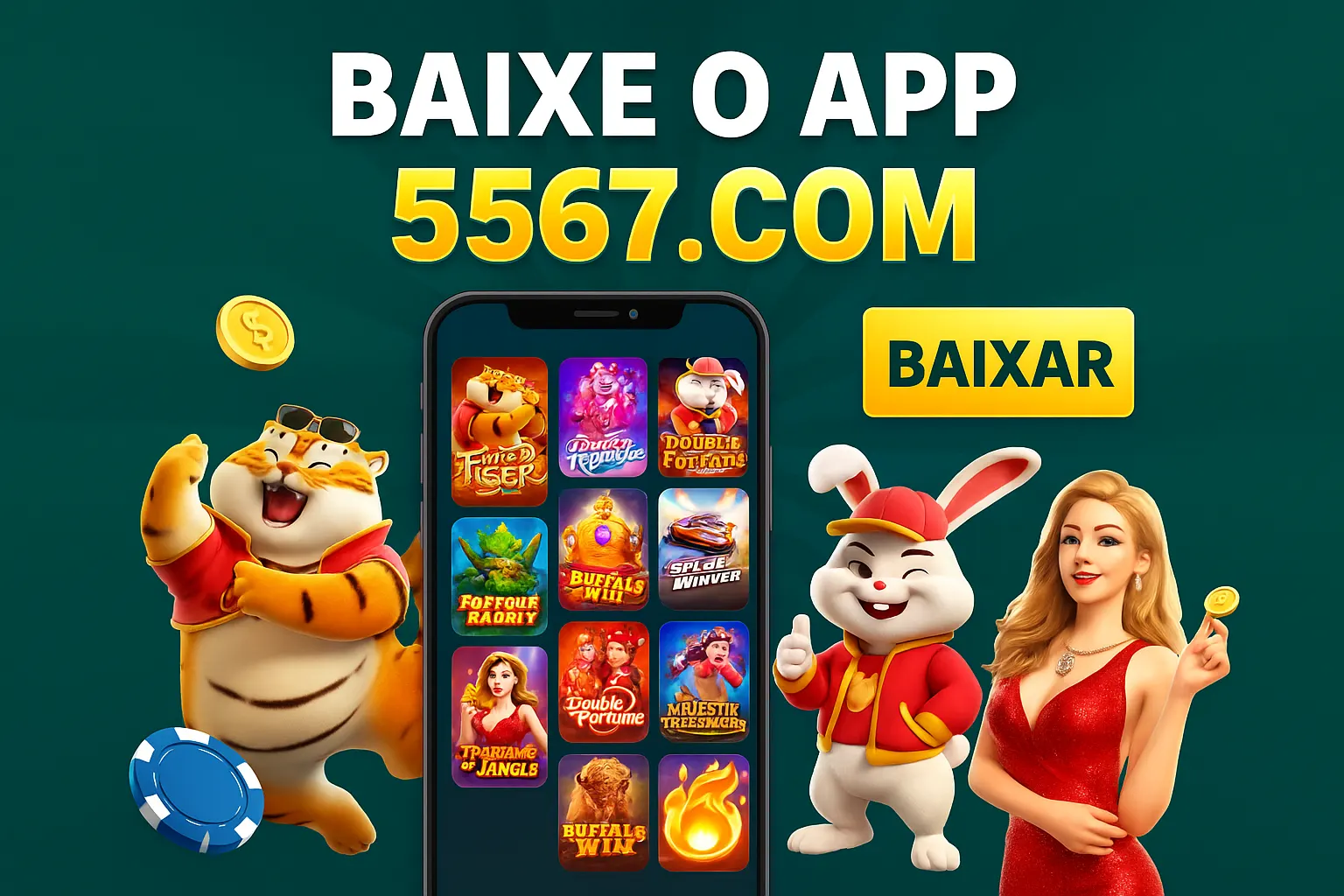 Baixar o 5567.COM Cassino App